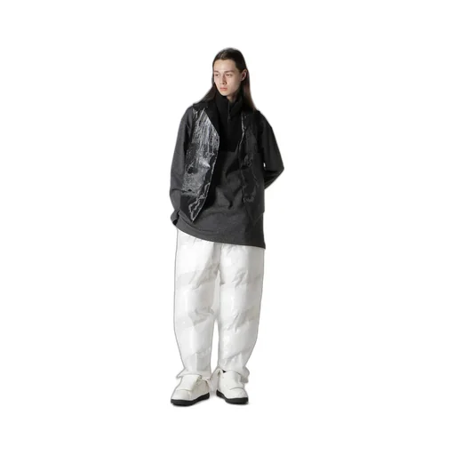 Biwa Lake Printed Transparent Vest