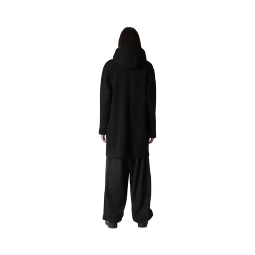 1/12 Wool Jacquard Padded Hoodie