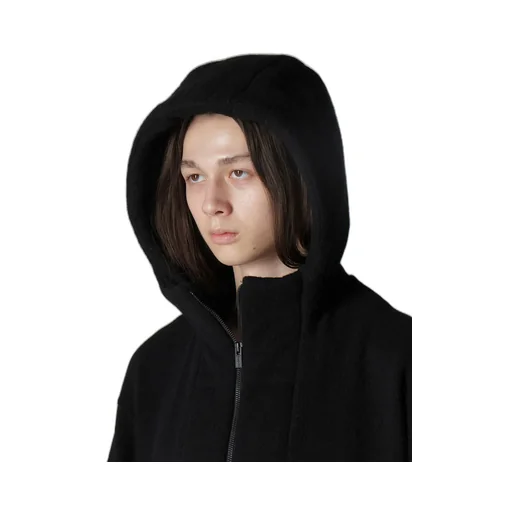 1/12 Wool Jacquard Padded Hoodie