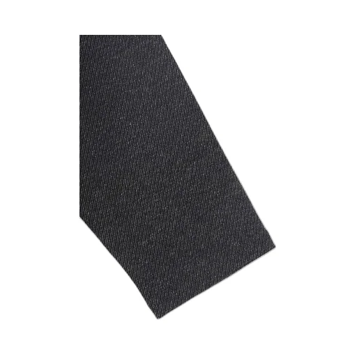 C/W Twill Jersey Padded Collar Half Zip Long Blouse