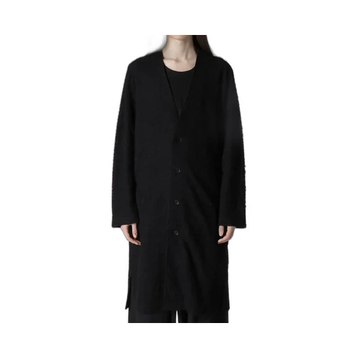 1/60 Double Jacquard Long Cardigan