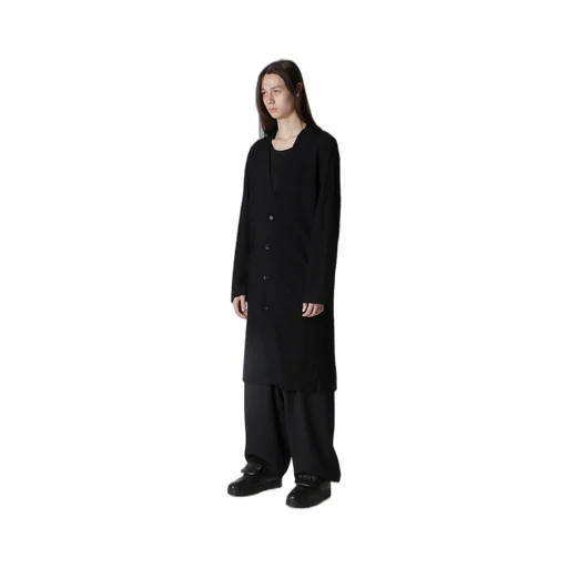 1/60 Double Jacquard Long Cardigan