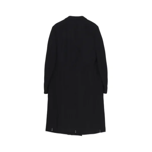 Army Gabardine Zipper Long Jacket