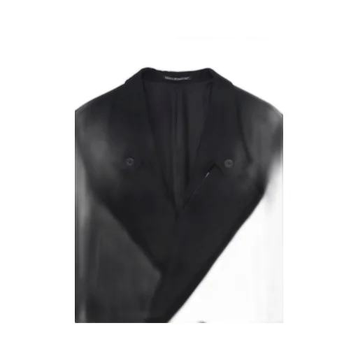 Army Gabardine Zipper Long Jacket