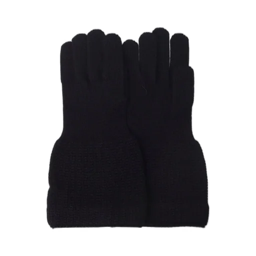 W/Ac Cardigan Stitch Knitted Cuffs Gloves