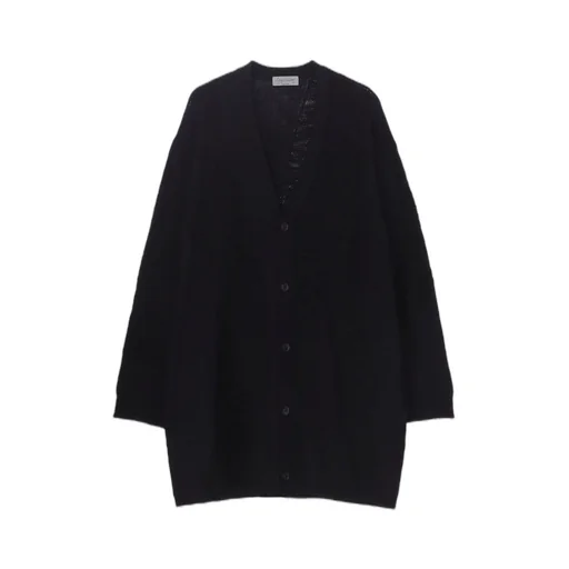 5G1P Combination Knit Combination V Neck Cardigan