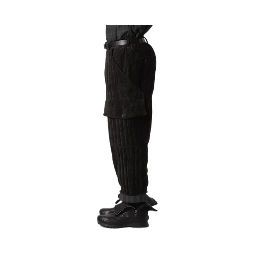 Linen Velvet Out Pocket Padded Pants