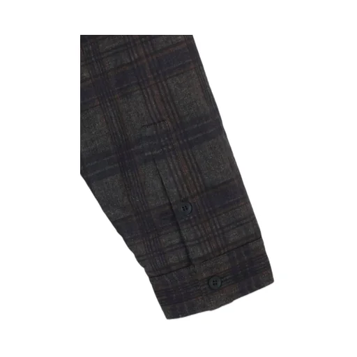 Madras Ink Plaid Padded Blouse