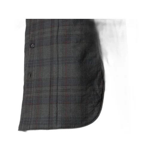 Madras Ink Plaid Padded Blouse