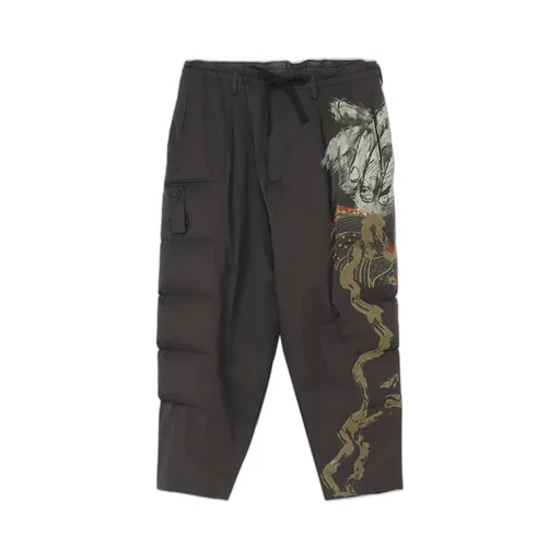 Knee Tab Padded Printed Pants