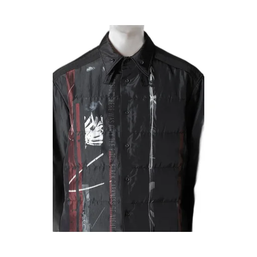 Tobacco Printed Double Layer Padded Blouse