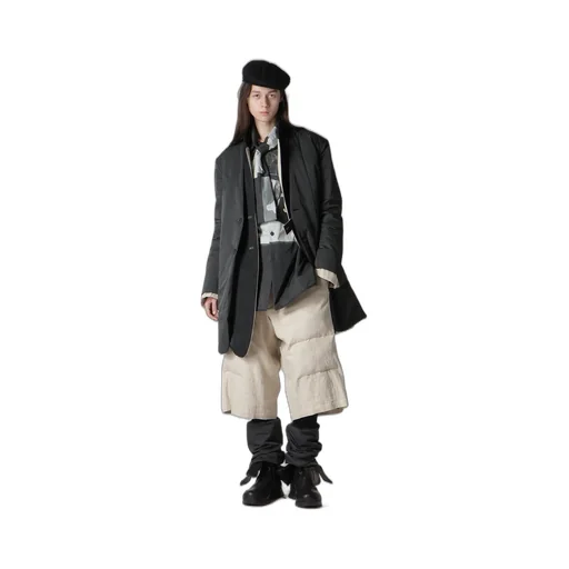 Color Combination Jacket With Liner