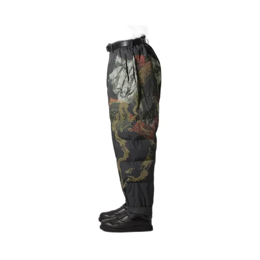 Knee Tab Padded Printed Pants