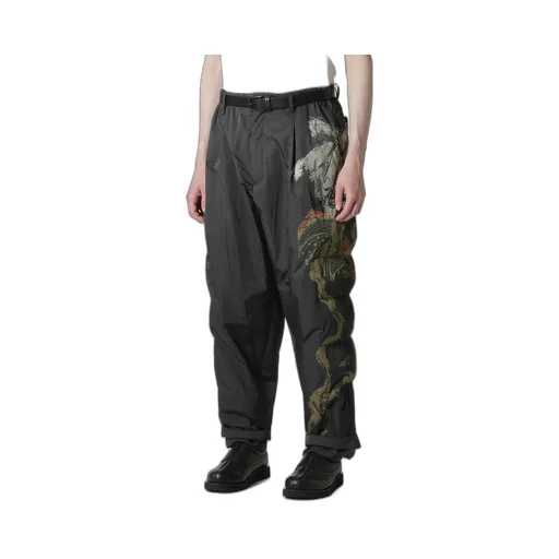 Knee Tab Padded Printed Pants