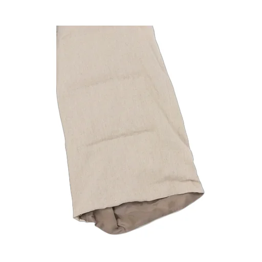 Linen/Cotton Denim Padded Short Pants