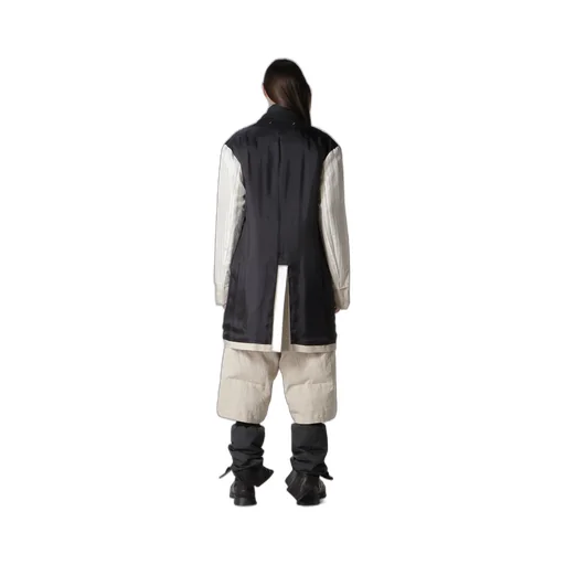 Color Combination Jacket With Liner