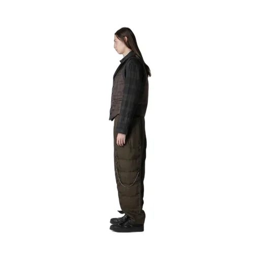 Cotton Linen Double Vest With Liner