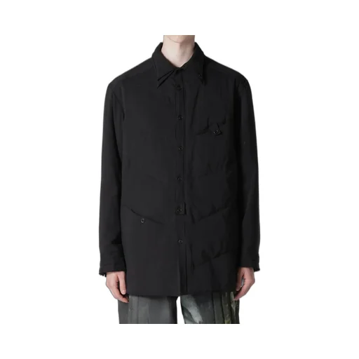Cellulose Lawn 2Collar Diagonal Padded Blouse