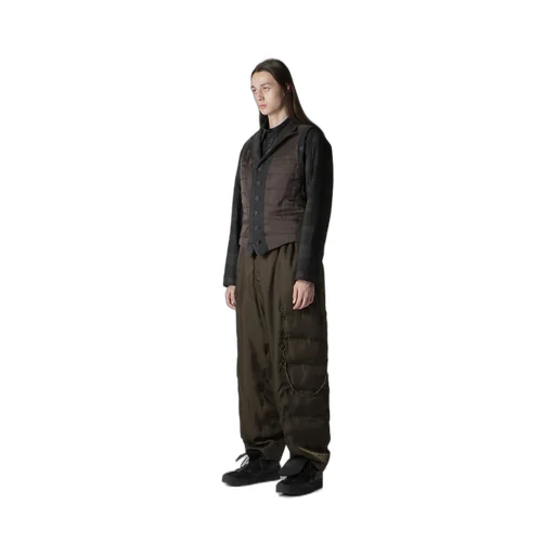 Cotton Linen Double Vest With Liner