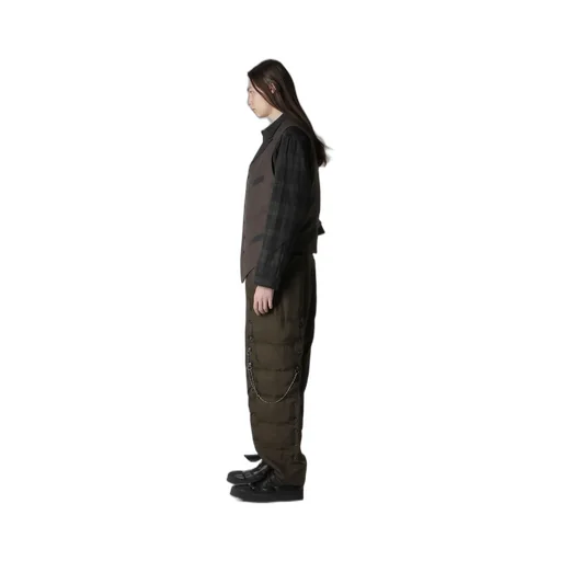 Cotton Linen Double Vest With Liner