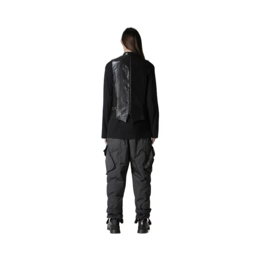Hiragana Printed Transparent Vest