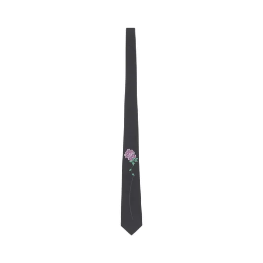 Flower Pattern Jq Derbi Tie C
