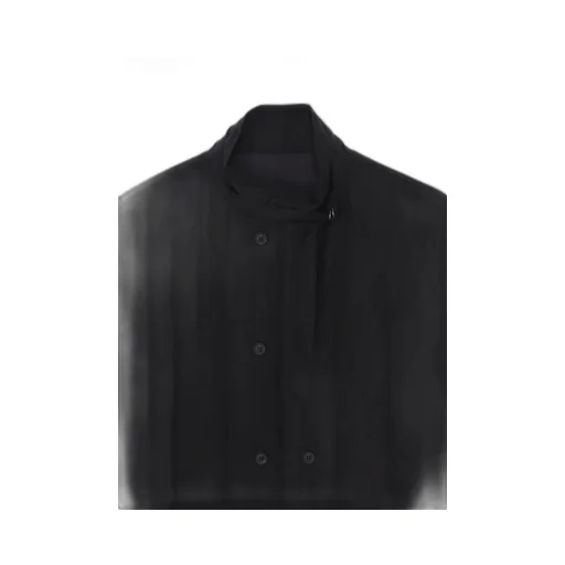 Cellulose Lawn Double Front Padded Blouse