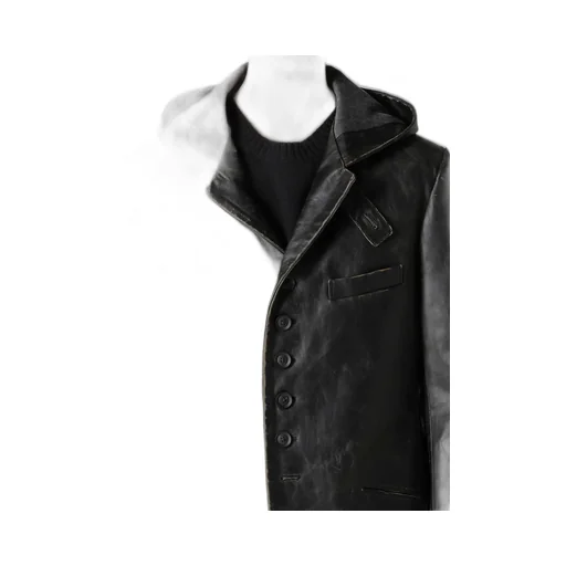Japan Horse Leather Clap Hooded Jacket