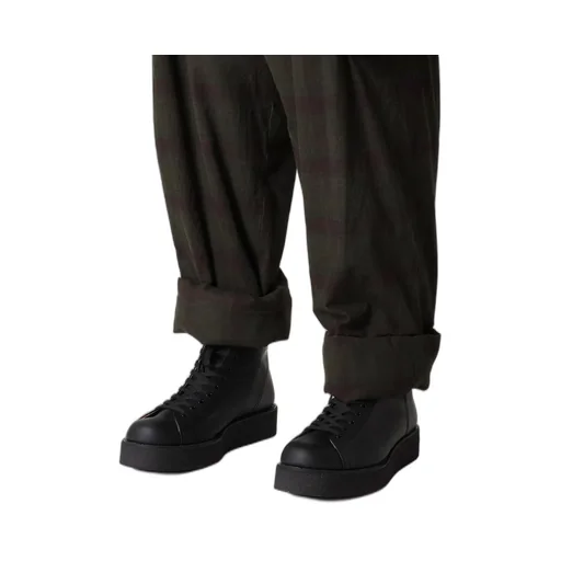 I Madras Ink-D Plaid Gusset Pkt Pants