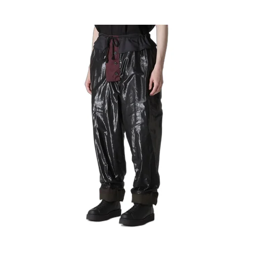 I Madras Ink-D Plaid Gusset Pkt Pants