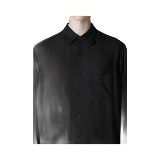 Celllose Lawn 3Collar Sleeve Gather Blouse