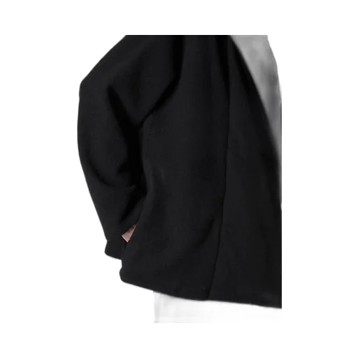 Boucle Single Jersey Padded Hooded Coat