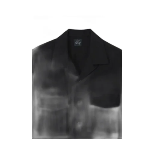 Suit Poplin Cdh Open Collar Shirt