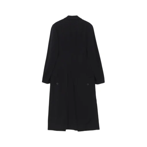 Wool Gabardine Napoleon Long Jacket