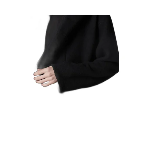 Boucle Single Jersey Padded Hooded Coat