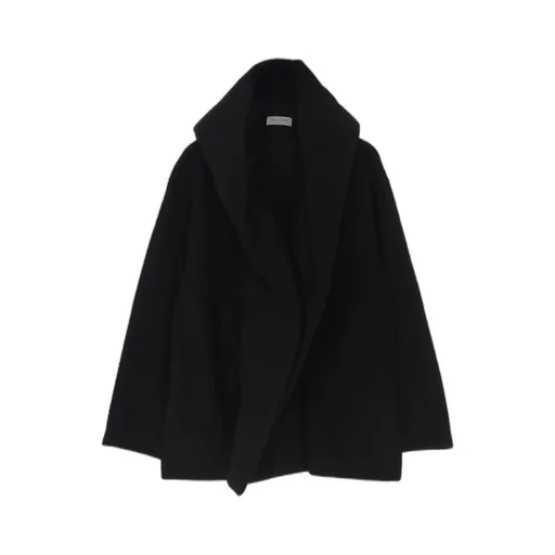 Boucle Single Jersey Padded Hooded Coat