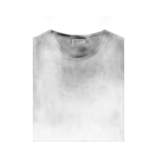 Wool Single Jersey Side Slit Button Detail T