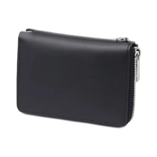 Cow Leather Fastener Wallet S