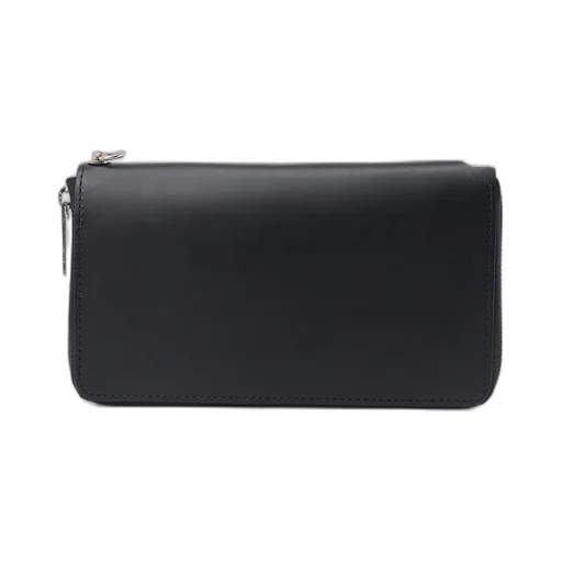 Cow Leather Fastener Wallet L
