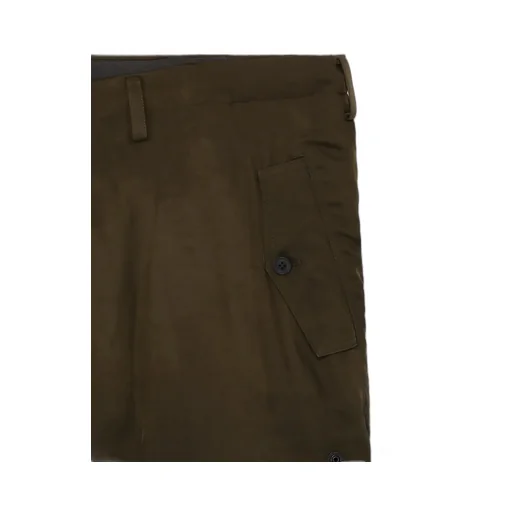 Khaki Cu Twill Padded Pants