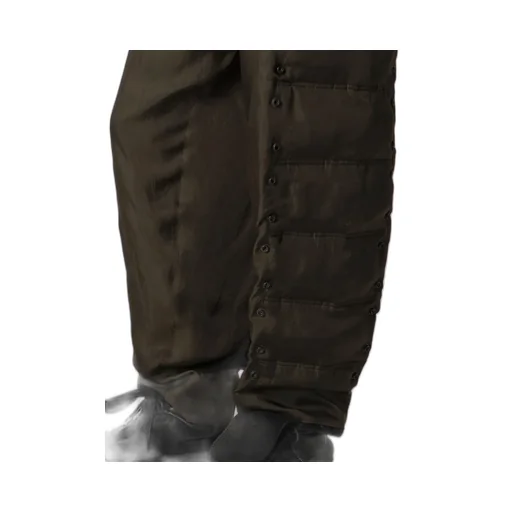 Khaki Cu Twill Padded Pants