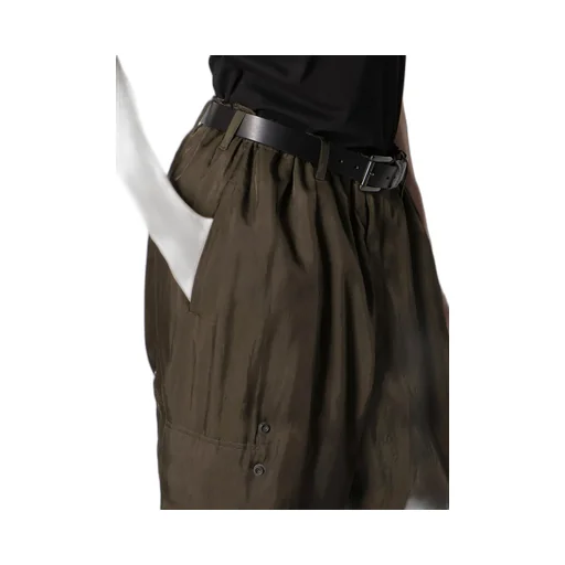 Khaki Cu Twill Padded Pants