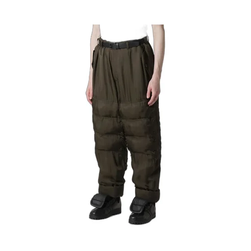 Khaki Cu Twill Padded Pants