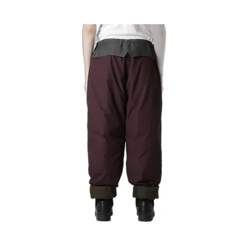 Khaki Cu Twill Padded Pants