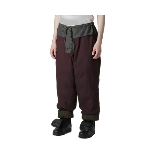 Khaki Cu Twill Padded Pants