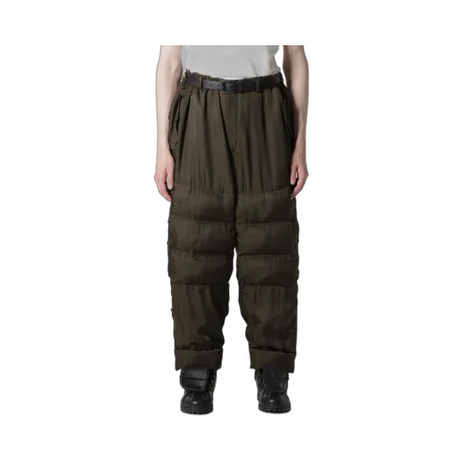 Khaki Cu Twill Padded Pants