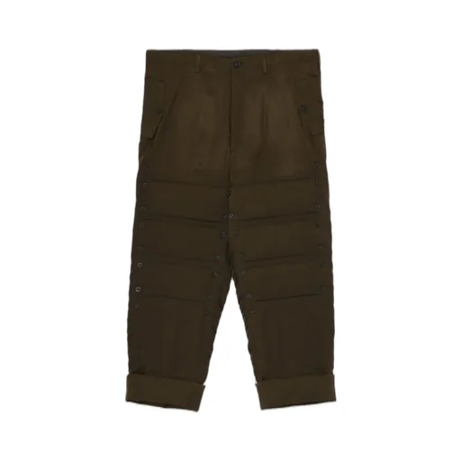 Khaki Cu Twill Padded Pants