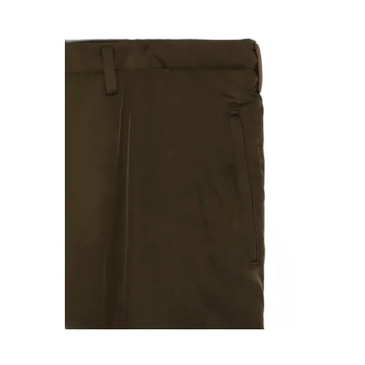 Khaki Cu Twill Padded Pants