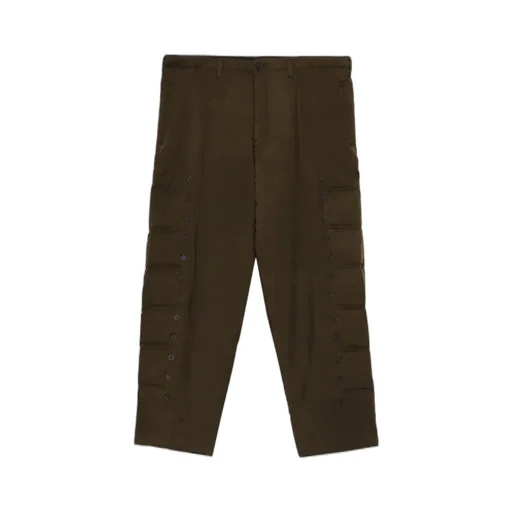 Khaki Cu Twill Padded Pants