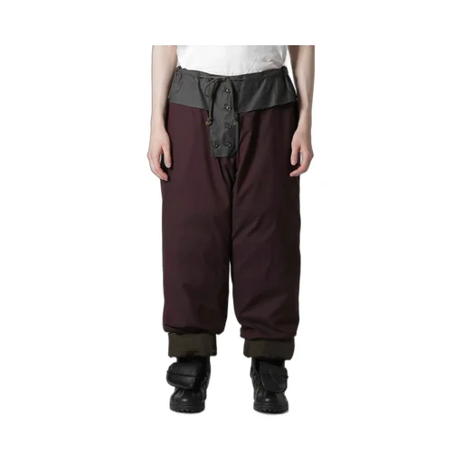 Khaki Cu Twill Padded Pants